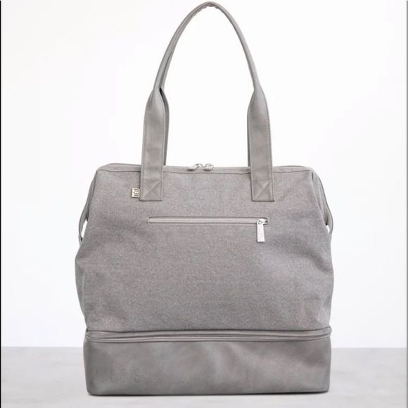 NWT Beis Convertible Mini Weekender in Grey *GONE FOR GOOD* - Picture 10 of 13